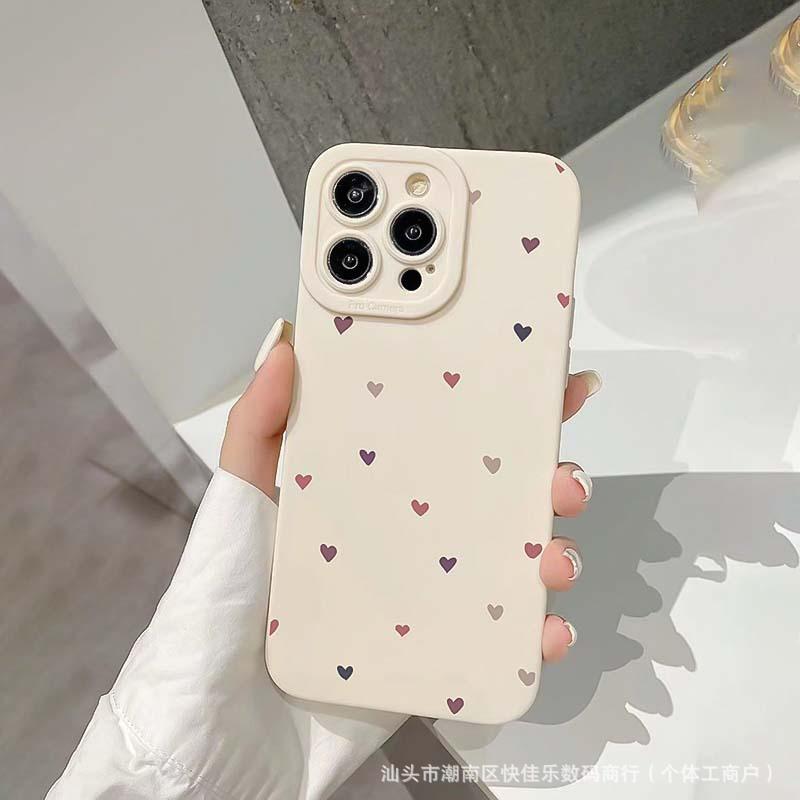 INS Wind Love iPhone Case 17 Apple 11/12/13/14/15/16 ProMax Phone Case