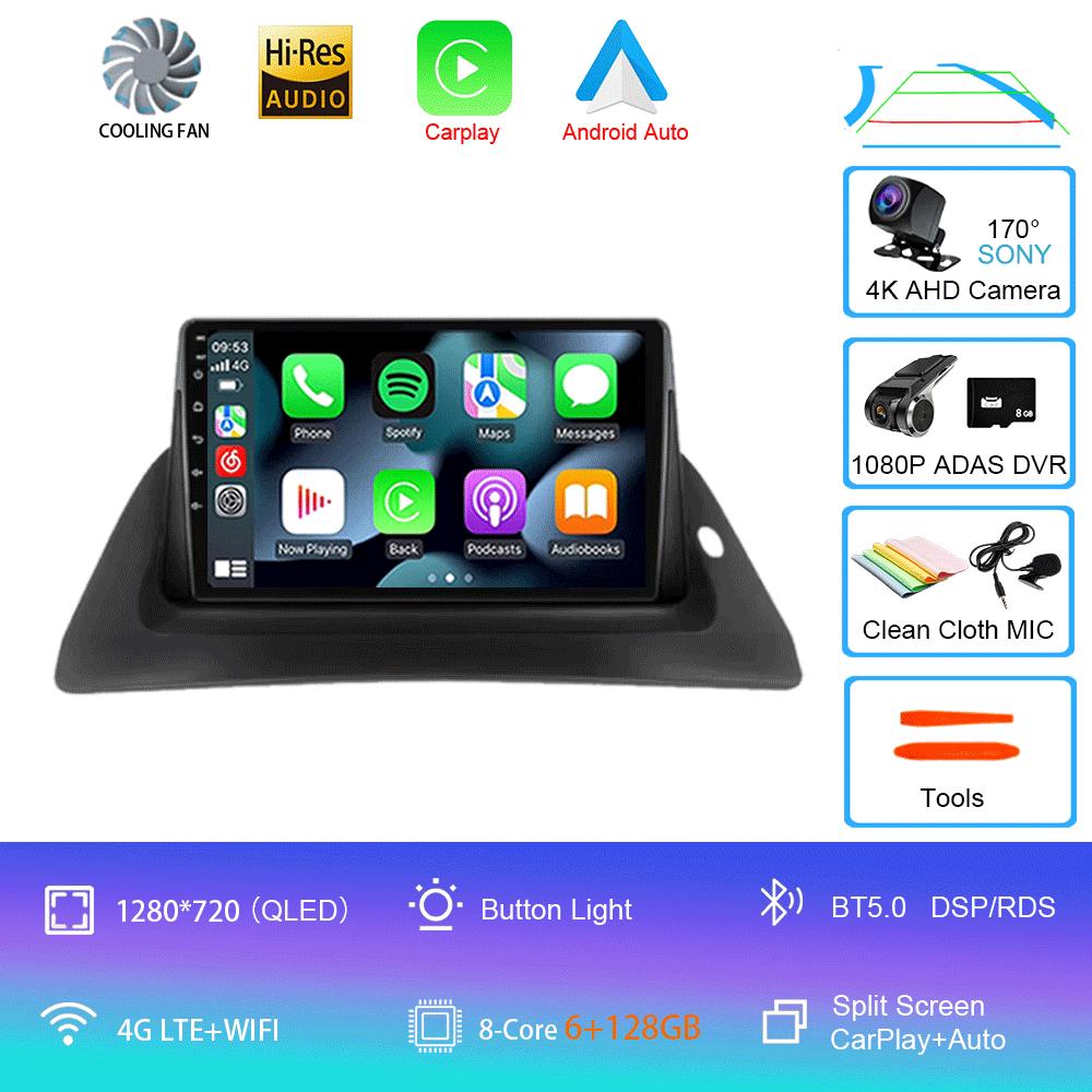 Android 14 For Renault Kangoo 2009 - 2017 2018 Car Radio Multimedia Video Player Navigation Android Stereo No 2 Din DVD Player