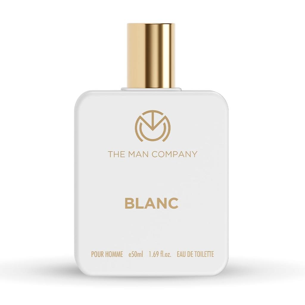 The Man Company Blanc Eau de Toilette for Men, Musk, Citrusy, Aromatic, 50ml