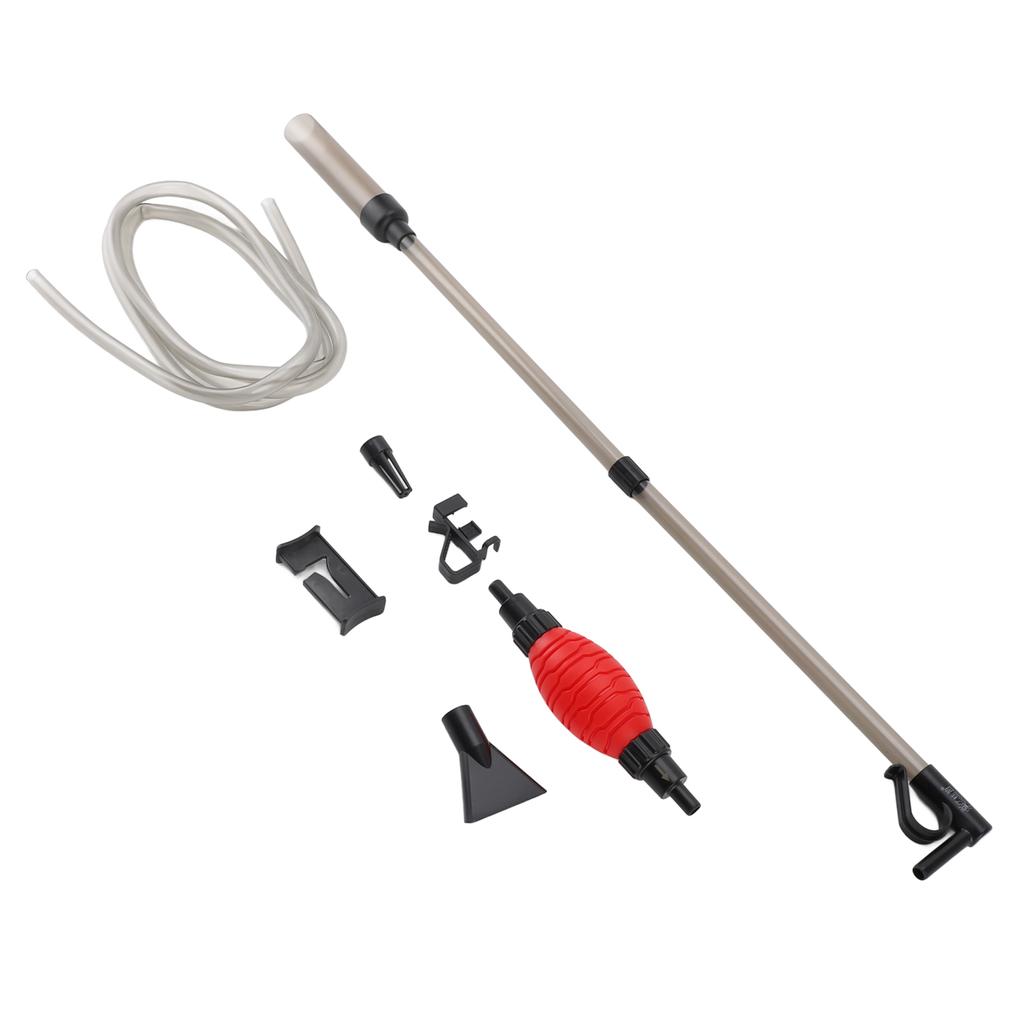 Aquarium Siphon Vacuum Cleaner for Gravel Sand Fish Tank Vacuum Gravel Cleaner Manually Fish Tank