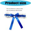 Bride Wedding Lace Garter Elastic Leg Band Lace Trim Design Leg Decoration for Formal Event Proms Ceremony Accessories