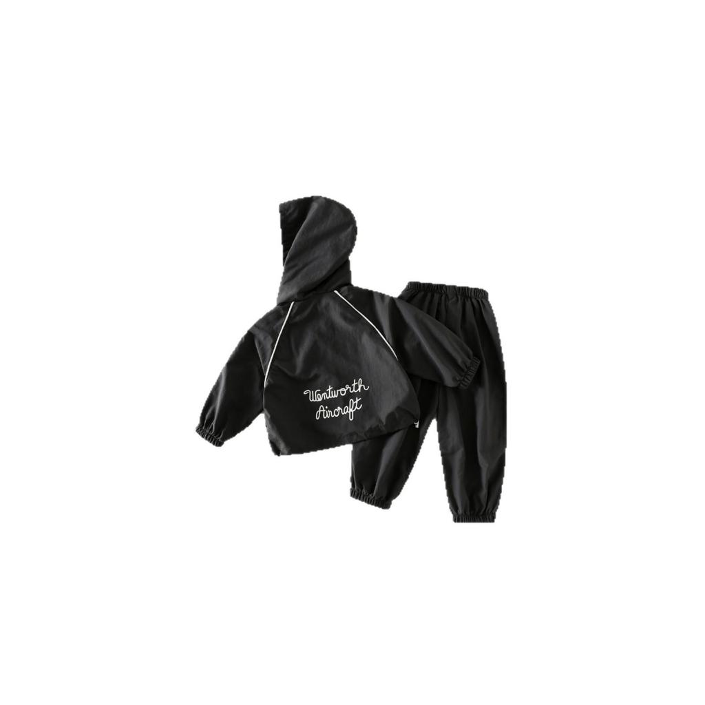 2025 Herbst Koreanisches Kinder-Zweiteiler-Set: Windjacke & Hose für Jungen und Mädchen
