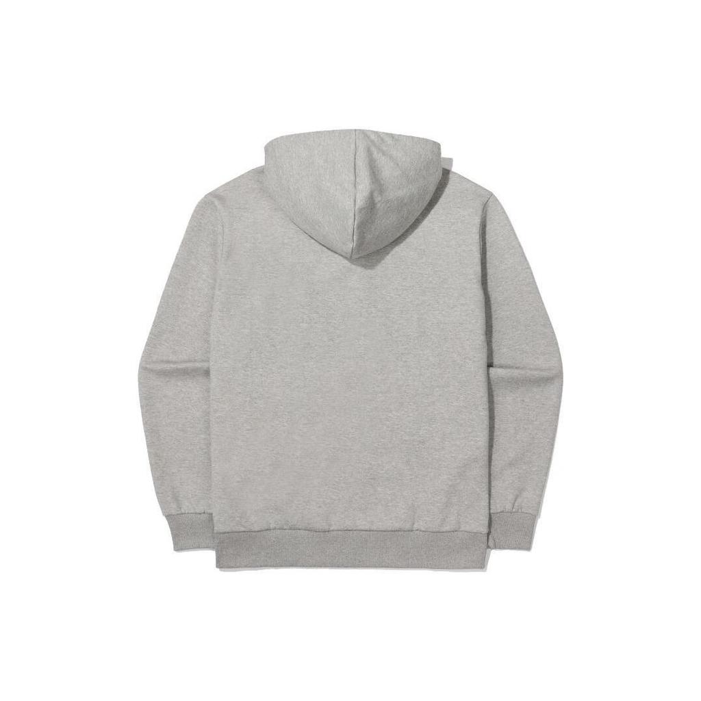 FILA Sweatshirts Unisex Gray Hooded Moderate Cardigan FS2FTE3101X-LML