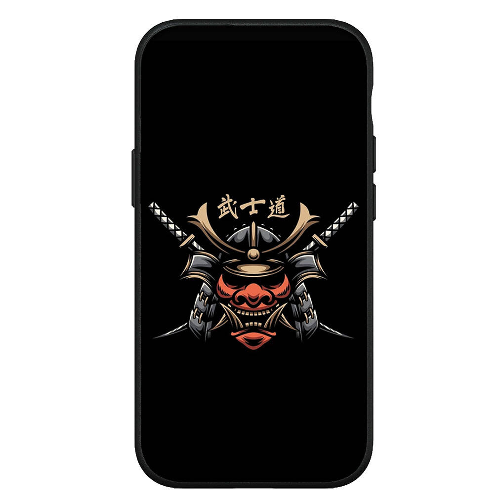 Cover for iPhone 17 16 15 Xiaomi Poco Redmi Note 14 13 12 11 Pro Max 9 16e Samsung Galaxy S25 S24 S23 OPPO Huawei Bushido Samurai Yin Yang Phone Case