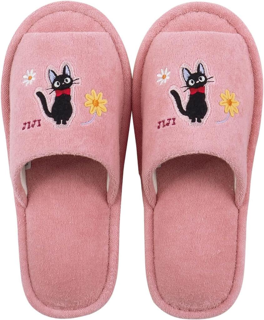 Delivery Service Long Toilet Mat Set 4 Piece Set Ghibli Gigi Hana Sanpo Toilet Mat 80 X 60cm Lid Cover Slippers Paper Holder Cover Pink Toiletries Set