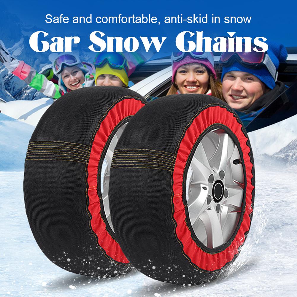 Winter Car Universal Tire Non-slip Sleeve Auto All-inclusive Anti-scratch Wheel Hub Noise Reduction Shock Absorption Snow Socks