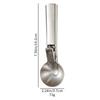 Stainless Steel Ice Cream Scoop With Trigger Ergonomic Food Dispenser Dualpurpose Gadgets For Commercial Kitchen Home Use