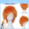 Perucă Kurosaki Ichigo din Bleach Cosplay Păr Sintetic Accesoriu Petrecere Adulți
