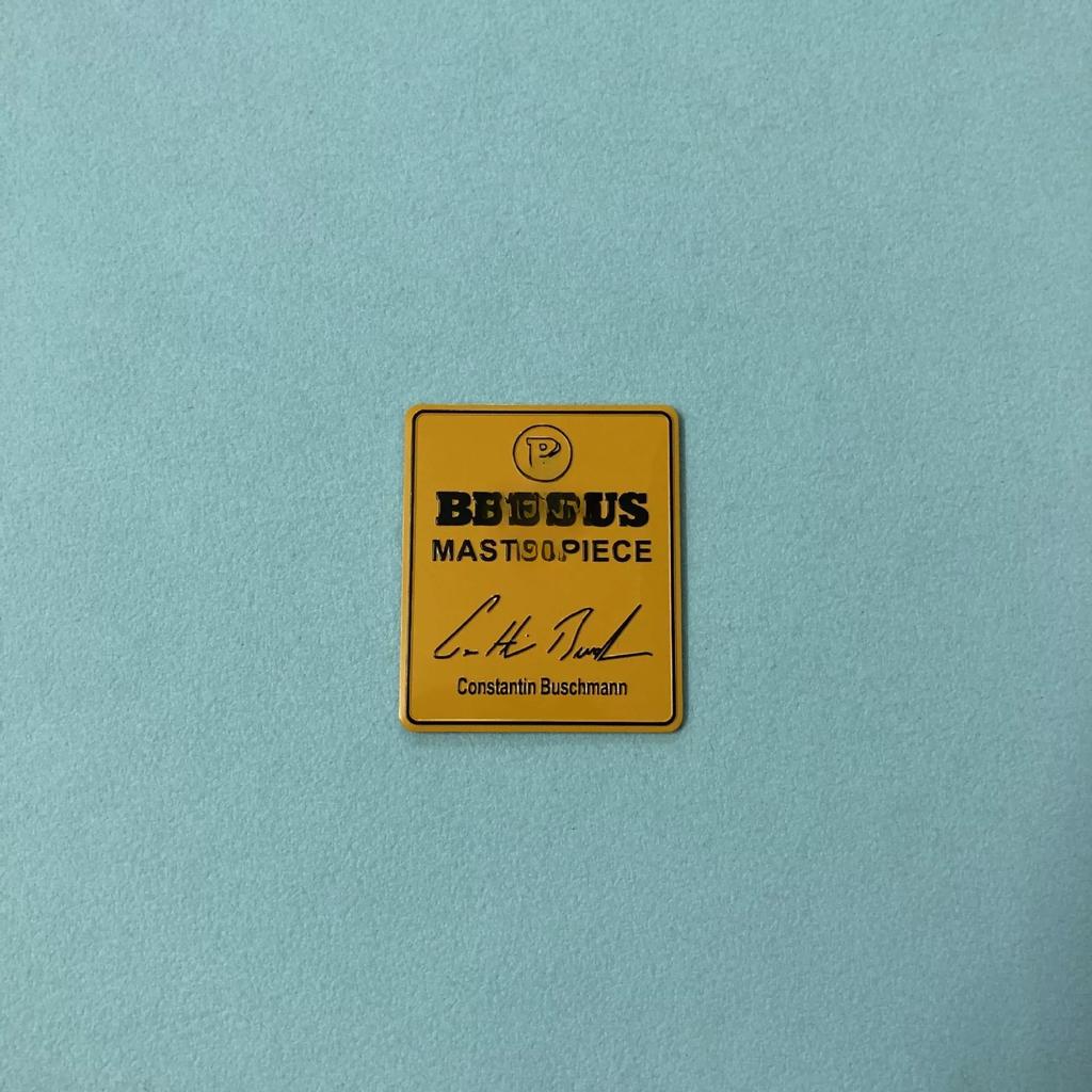 Applicable to BRABUS designer signature nameplate labeling C-class E-class S-class car logo aluminum sticker