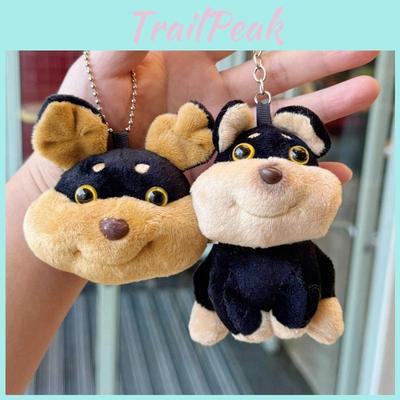 Soft Bee Dog Plush Toy Pendant For Bag Decor And Collection