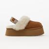 Pantoletten UGG braunes Wildleder Funkette