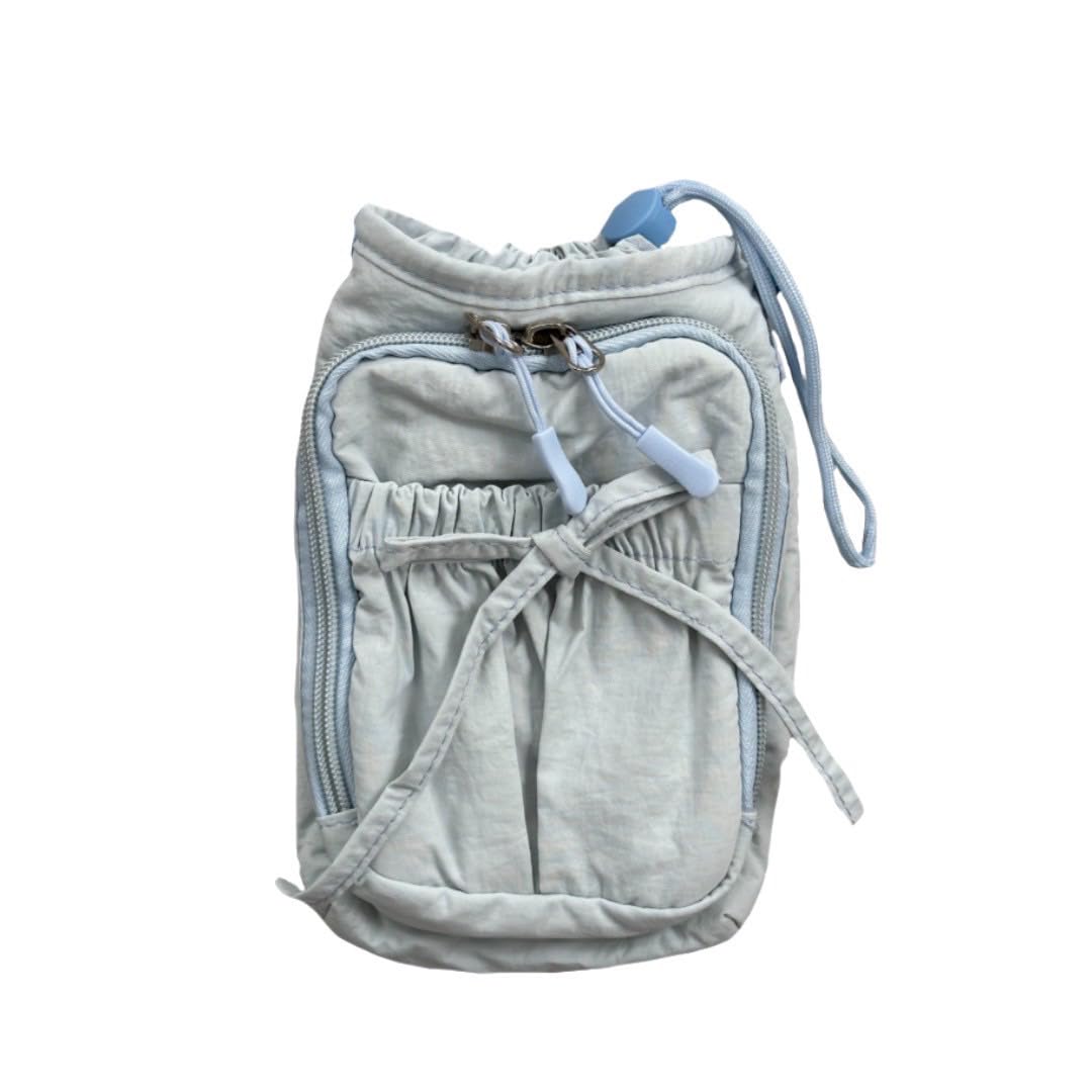 Милая сумка на плечо с бантом, мини-чехол для смартфона, сумка через плечо, водоотталкивающая, легкая, многофункциональная, стильная, минималистичная сумка с бантом (синий)