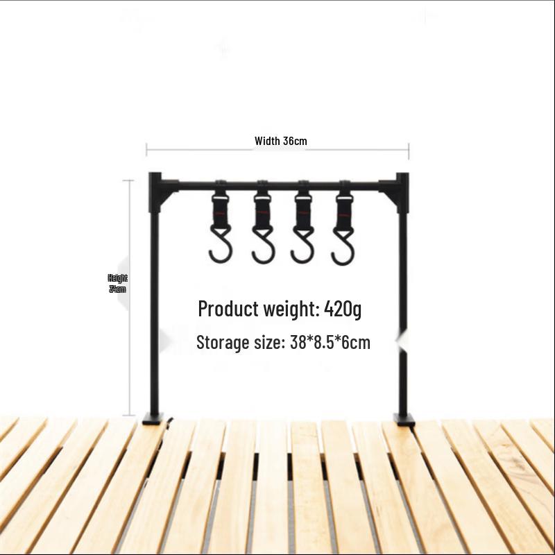 Outdoor Camping Aluminum Storage Rack