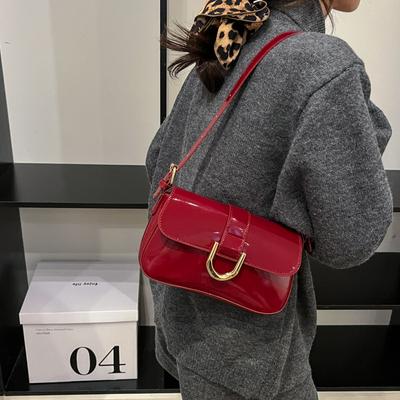 Underarm Bag Women's Summer Retro New Versatile Shoulder Messenger Bag High-end Fashion Small Square Bag