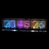 Imitate Full Color RGB Glow Tube Clock LED Music Spectrum DIY Kits Decoration Gift Night Light Atmosphere Light