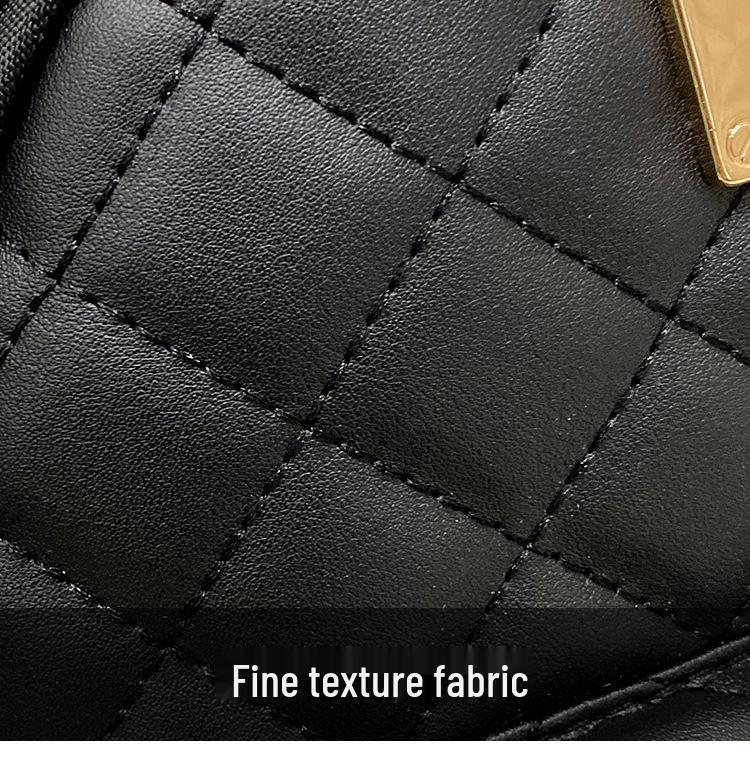 2022 Women's Diamond Pattern Large Capacity Backpack for School