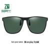 Polarized Flip-up Clip-on Sunglasses for Myopia, Night Vision & Driving - Unisex