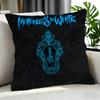 Band MMotionless In White Cushion Cover Cushion Cover Set Pcs x x x Pillowcase Decorative Sofa Home Decor