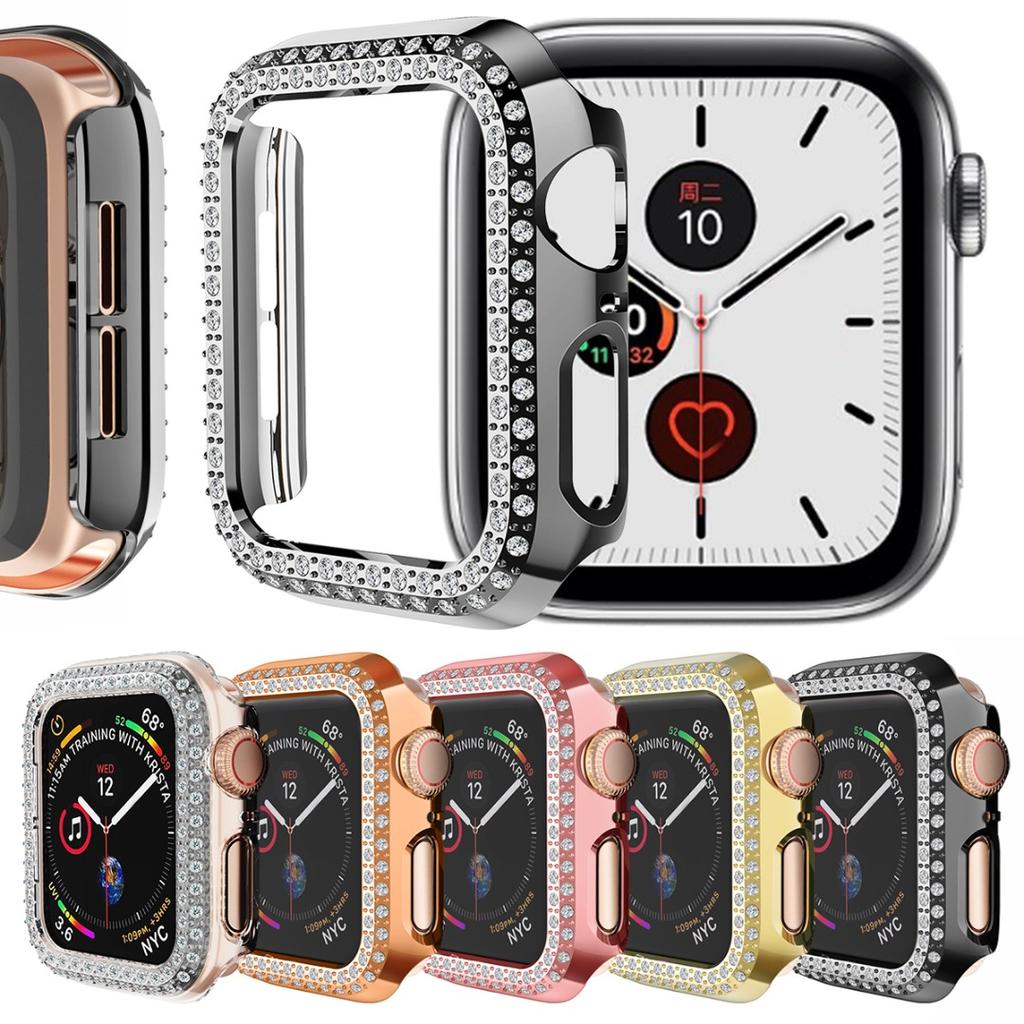 rhinestone apple watch case