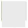 VidaXL Garde-robe Blanc 100x32,5x35 cm Aggloméré