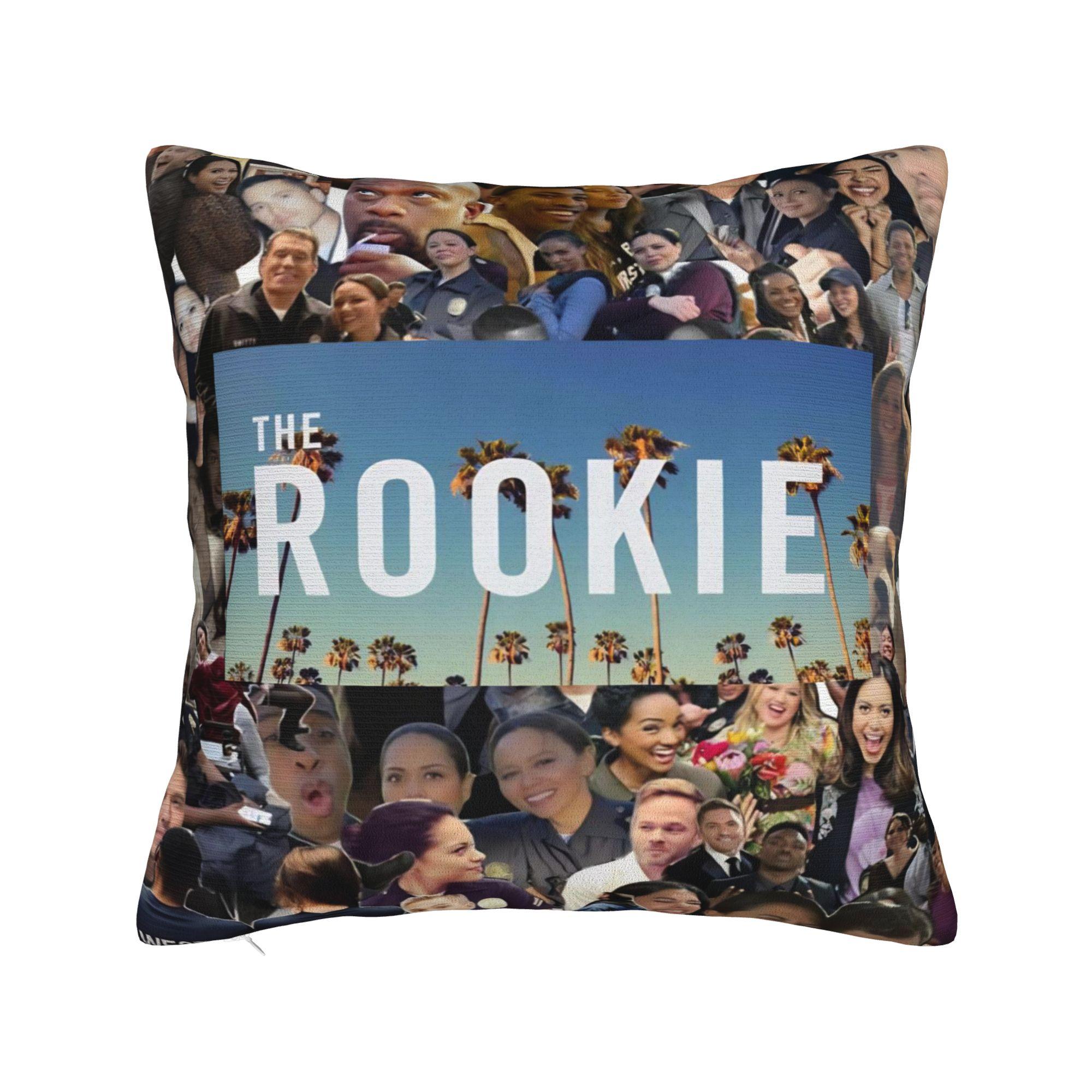 

Decorative Pillow Cover The Rookie TV Show Product Bed Pillow Case Cover Zippered Multi-Size 16x16Inch