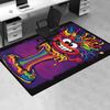 Cute Rainbow Man Office Carpet Soft Polyester Entrance Carpet Washable Non slip Machine Washable Ind