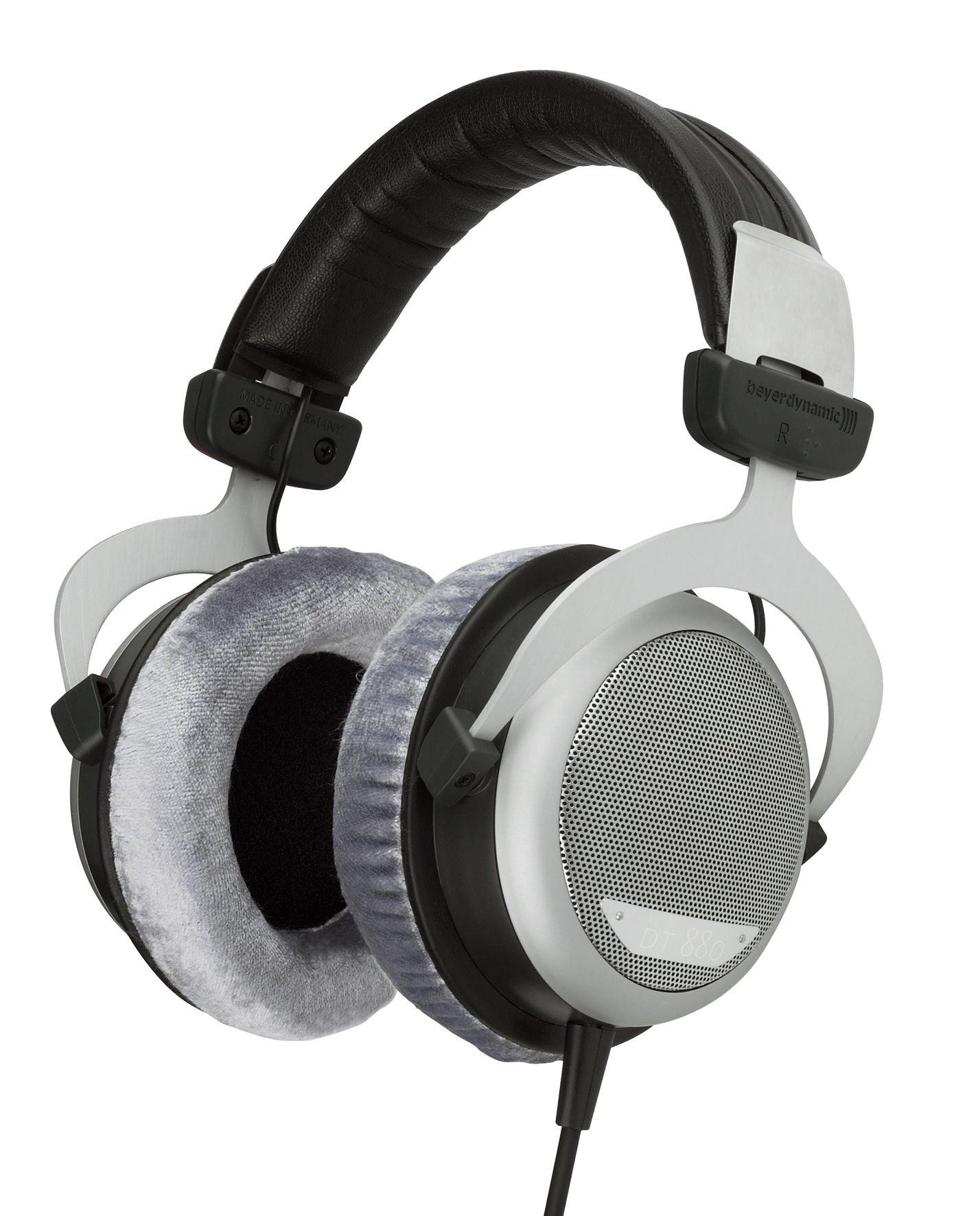 

накладні високоімпедансні навушники Silver DT 880 []beyerdynamic напіввідкритого типу, аудіо високого класу, E/600 срібний