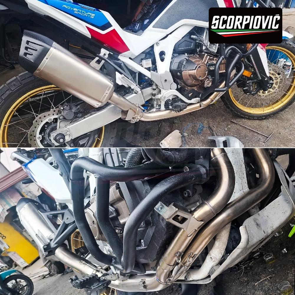 CRF1100L Full Titanium Exhaust System (2020-2024)