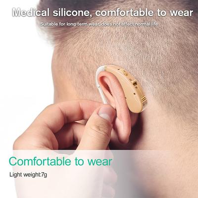 Yongrow F-139 Hearing Aids for Seniors Adults Adjustable with Noise Cancelling Invisible Sound Amplifier for Hearing Loss