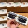 Metal Square Sunglasses With Pc Lenses For Outdoor And Party Looks