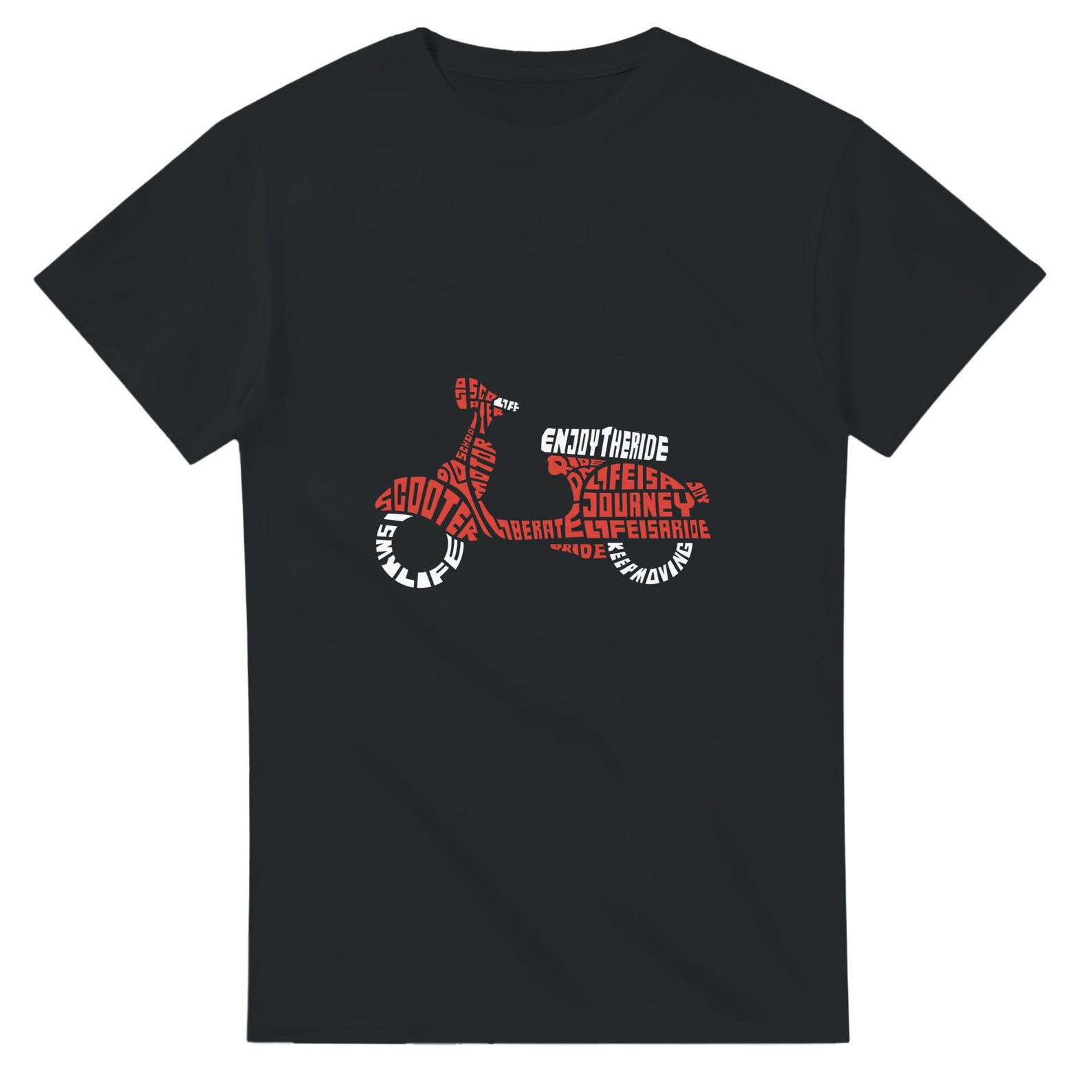 Enjoy The Ride Heavyweight Unisex Crewneck T shirt | Gildan® 5000 XL