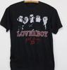 1982 Loverboy Get Lucky Tour Shirt Klassisches Schwarzes Unisex-T-Shirt
