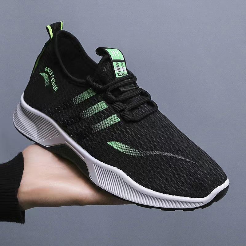 Lässige Sportschuhe Herrenschuhe Stall Mesh atmungsaktive Laufschuhe Modetrend Meshschuhe