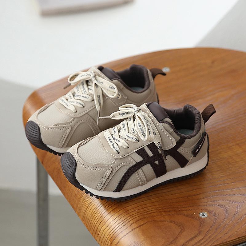 

Детская модная обувь Форрест Гамп Осень 2025: Модные кроссовки для девочек в немецком стиле и повседневная обувь для мальчиков в корейском стиле Sizes 22/26 (5 pairs) хаки