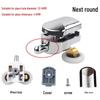 Old-Style Bathroom Glass Sliding Door Double Roller Pulley and Hanger Hardware Accessories.