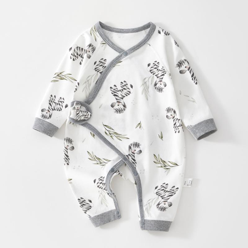 Newborn Baby Onesies: Spring & Autumn Pure Cotton Underwear for 0-3 Months