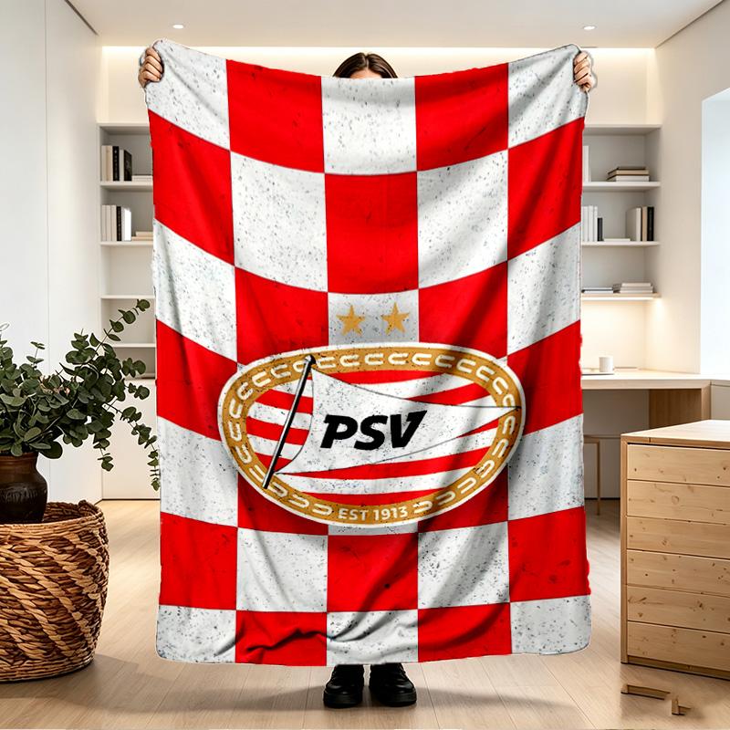 PSV Eindhoven PSV Print Blanket - Soft & Comfortable, for Bedroom, Travel, Sofa, Home Decoration - Birthday Christmas Gift for Friend