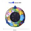 Durable Inflatable Snow Tube with Anti-Collision Features - Seven-Color for Adults and Kids