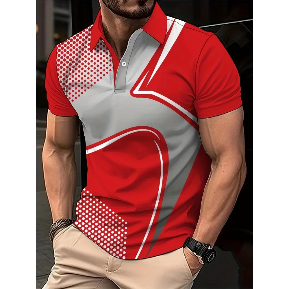 Men's Summer Sweatshirt - Breathable and Comfortable Casual Short Sleeve Polo