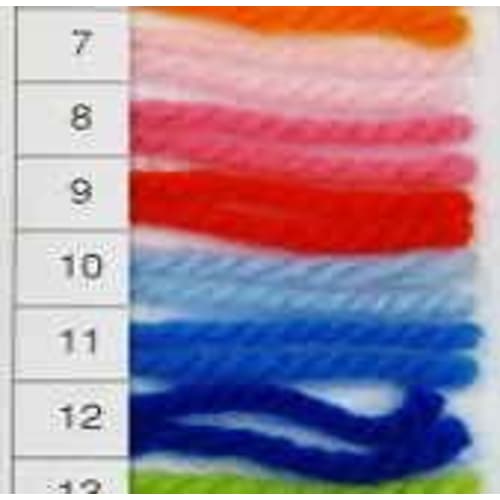 Hamanaka Acrylic Yarn HM Medium, Color No. 11 Blue (Hobby Make) (Suitable for Acrylic Scrubbers)