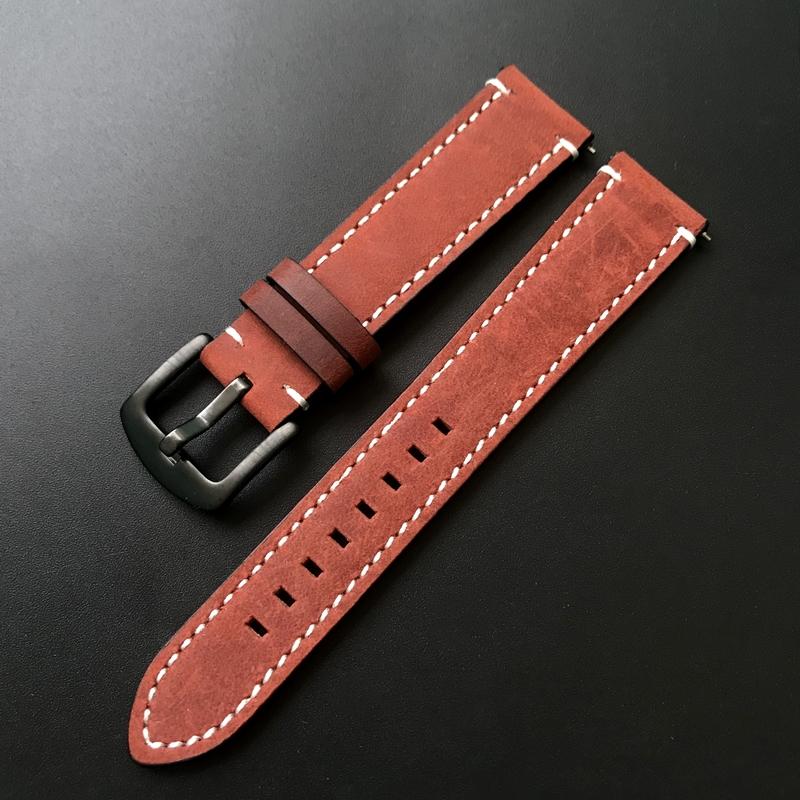 Bracelet En Cuir De Veau Novonappa Noir - 21 493X