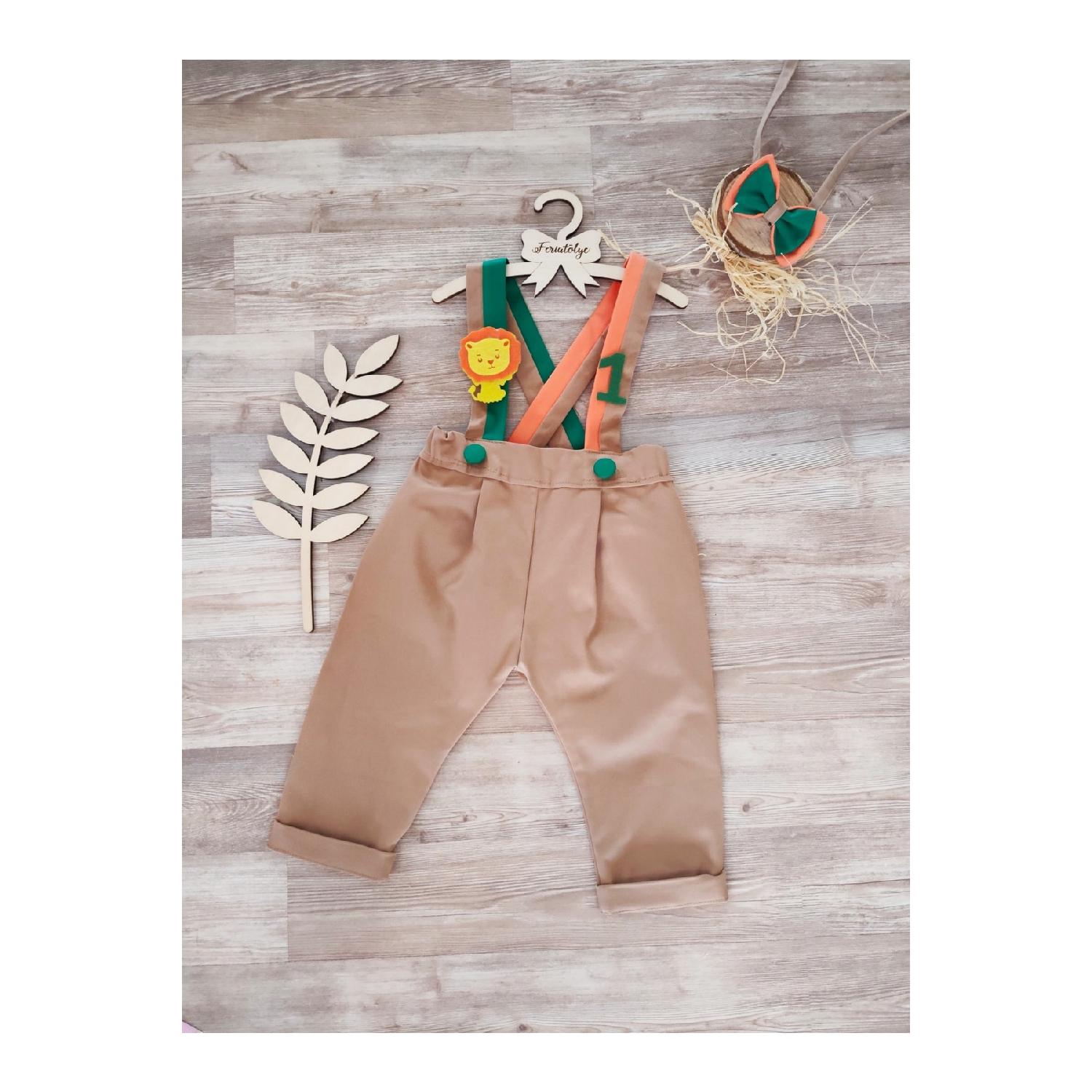 

Брюки Safari Concept Salopet Наряд на день рождения 6-9 AY