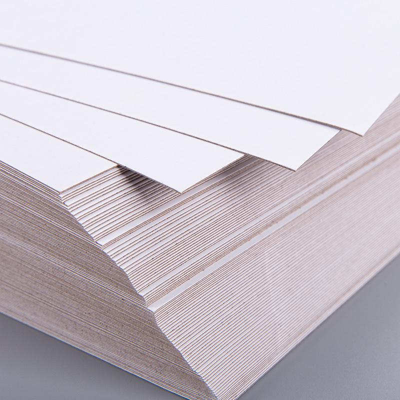 Large Whiteboard Paper Sheet: Durable Gray-Backed Cardboard for Clothing Patterns, with Interlayer Protection - Free Shipping