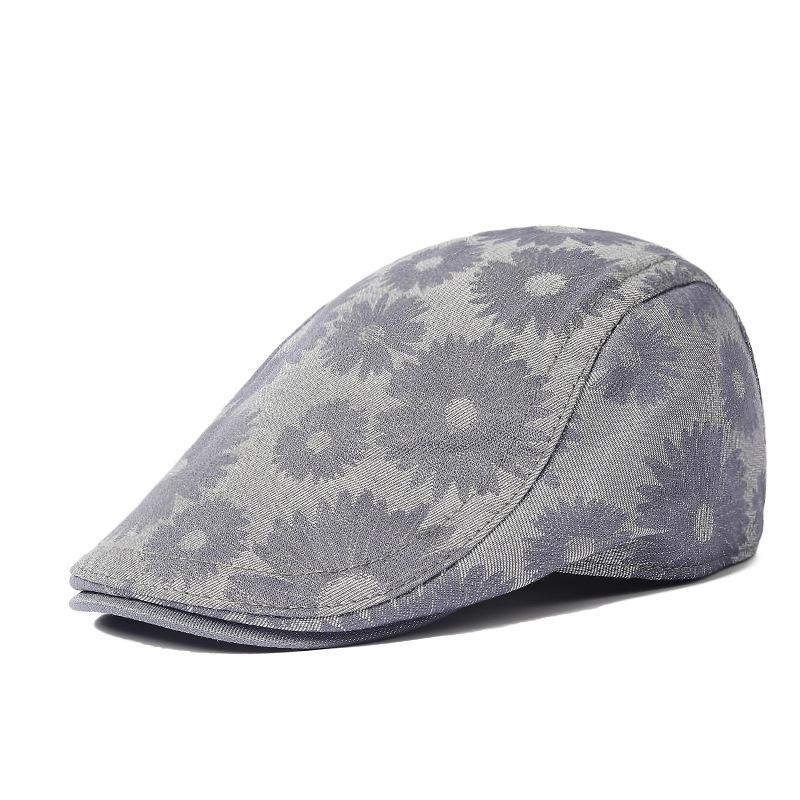 Cowboystoff Andetungehatt Herre Retro Fremoverlue Englandstil Beret Herre- og damehatt