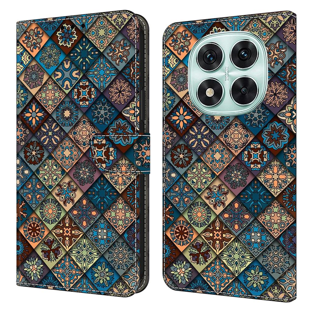 For Xiaomi Redmi Note 14 Pro 5G Wallet Case Pattern Printing Stand Leather Flip Phone Cover