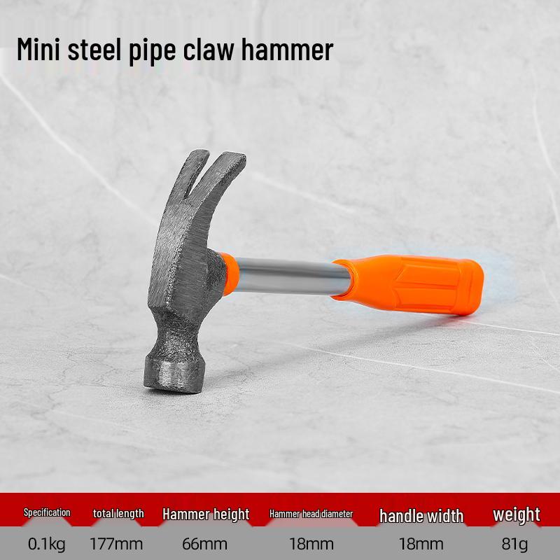 Młotek ciesielski wielofunkcyjny: Kompaktowe Stalowe Narzędzie do Obróbki Drewna i Użytku Domowego