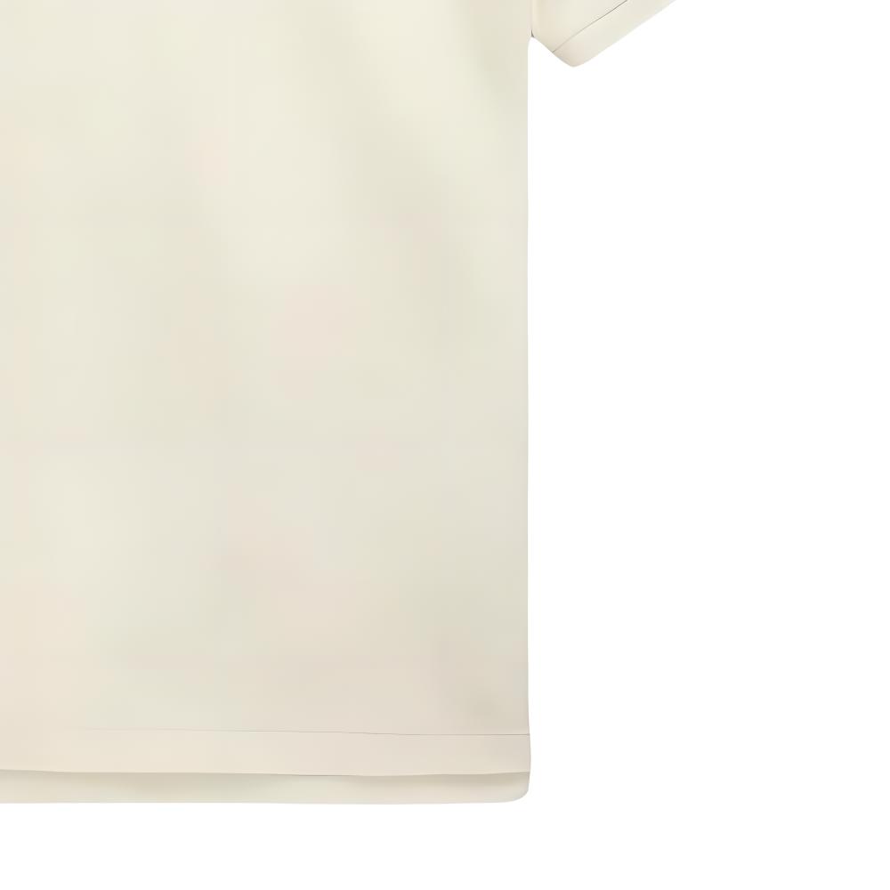 Polo Ralph Lauren Solid Color Logo Embroidered Short Sleeve Polo Shirt Men tops Off-White 710671764-073