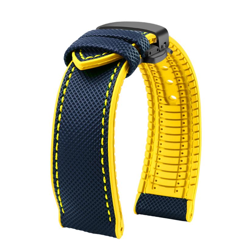 Klassisches 20 mm 21 mm 22 mm Canvas-Nylon für Seiko-Uhren. Gummiband, wasserdichtes Armband für Herren, für Tissot, Citizen, Mido, Uhrenzubehör