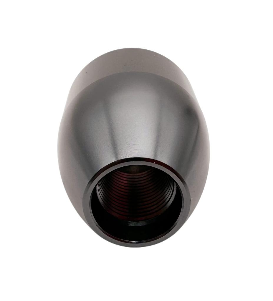 Ansimple Aluminum Shift Aluminum Gray Compatible with and M12 Screws Knob, Titanium-Look Alloy, Metallic, M8, M10, (Gray)