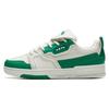 Slip Resistant Abrasion Resistant Low Top Skateboard Shoes Women's White Green 122238073-6